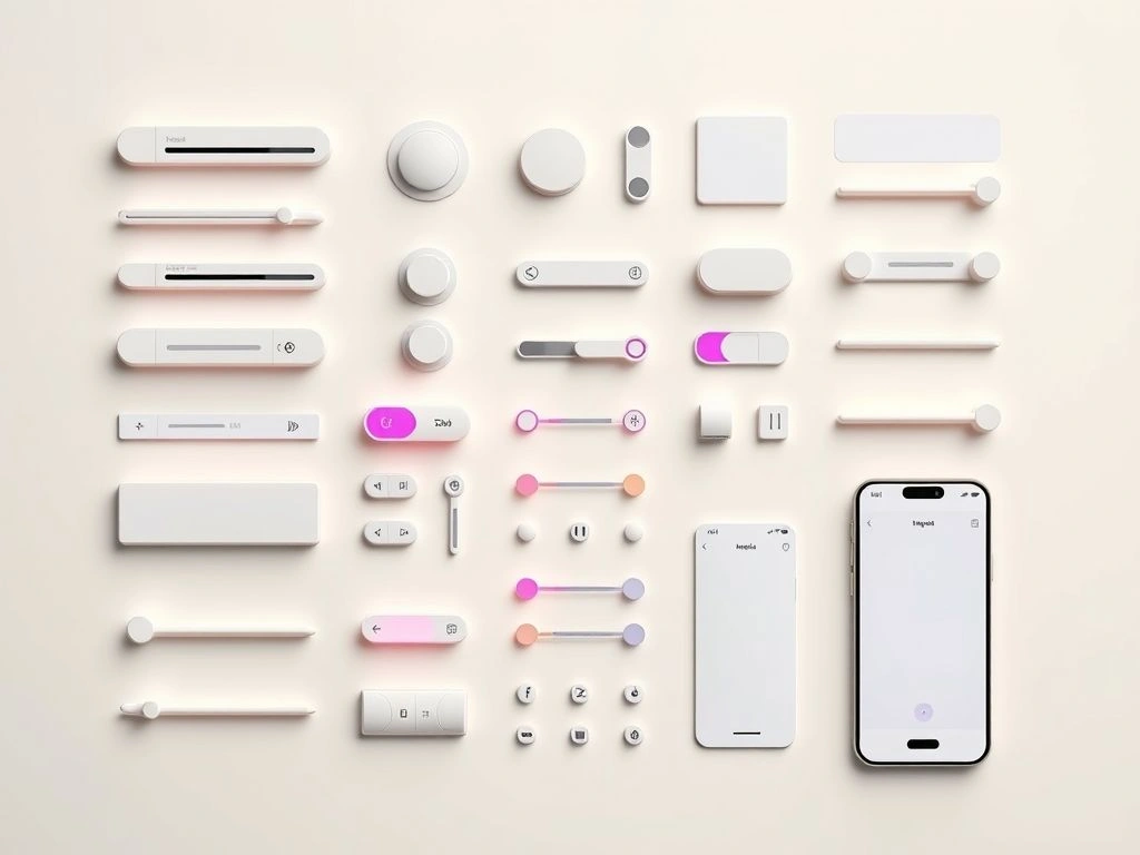UI/UX Element Design Design image